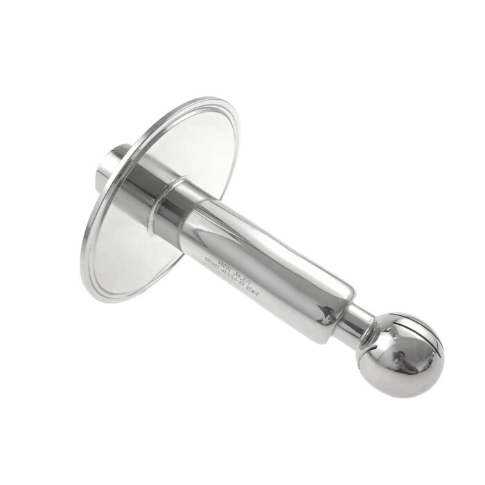 "360-Degree Rotary Tank Cleaning Ball with 1/2 inch Female NPT Connection to Tri Clamp Flange Mount"