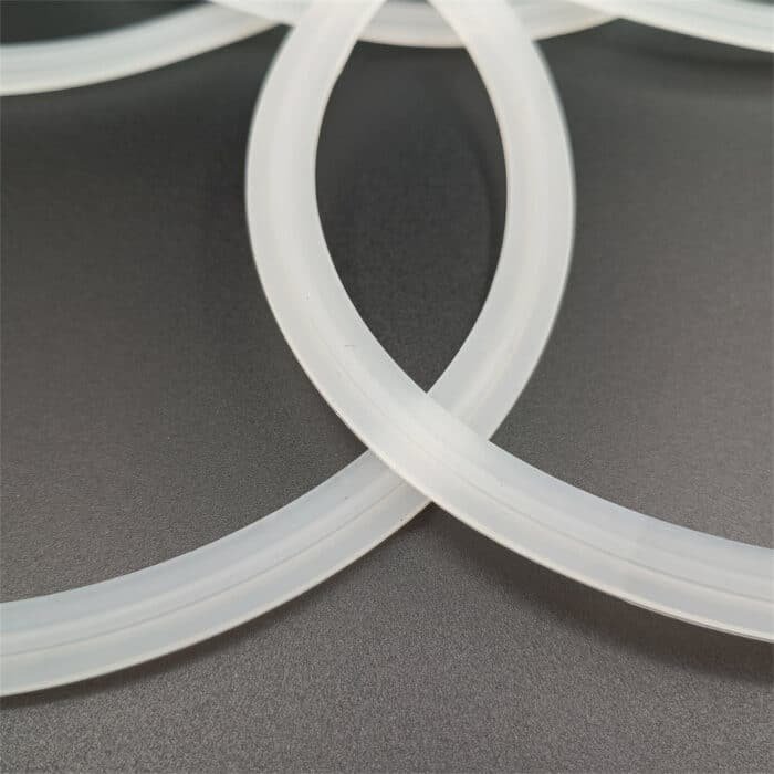 6inch_TC_silicone_gasket_3 食品級 Tri Clamp 矽膠衛生墊片 - 備有 4"/6"/8"/10"/12" 供 Tri-Clover 型卡套使用