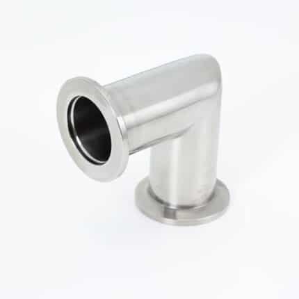 90-Degree Mitered ISO-KF Flange Elbow Vacuum Fittings in Stainless Steel 304