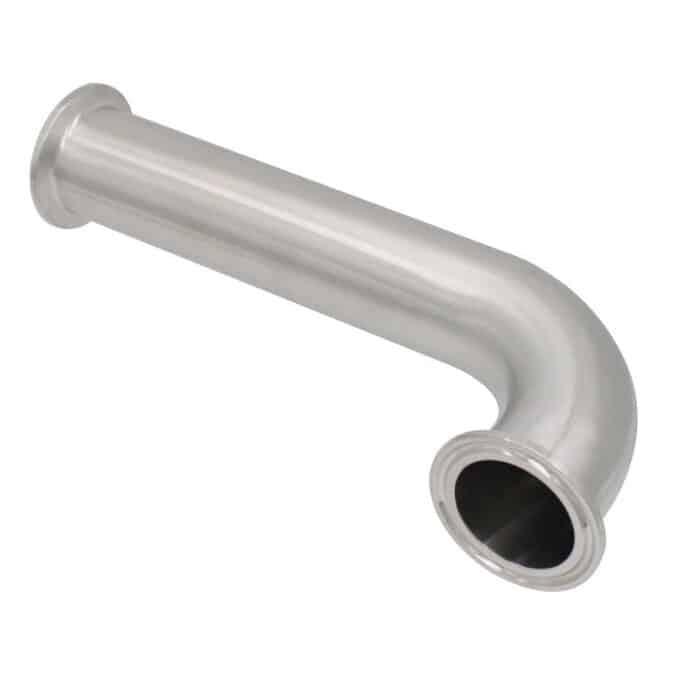 IMG-1533 10-Inch Extended Tri Clamp Elbow for Home Brewing Kettles