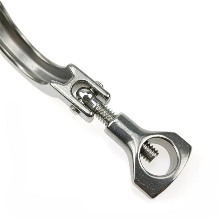 IMG_20210324_135949 Heavy-Duty SS304 Stainless Steel Sanitary Single Hinge Clamp for Tri-Clamp Fittings