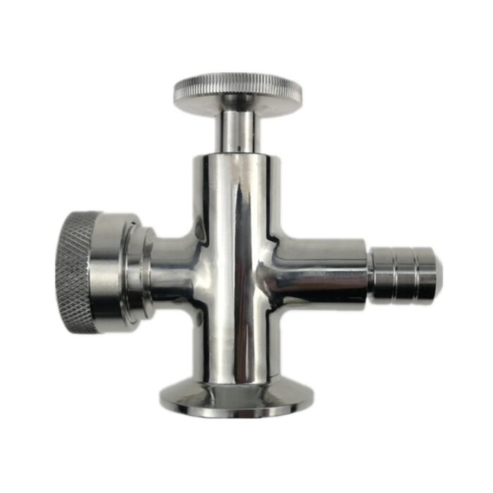 Katup Level Penglihatan Tri-Klem 1,5 "- Baja Tahan Karat Atas dan Bawah SS304