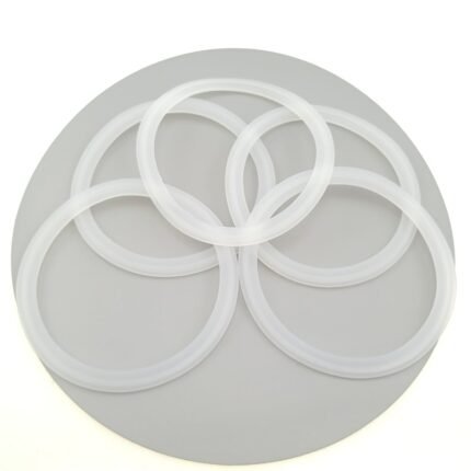 食品級 Tri Clamp 矽膠衛生墊片 - 備有 4"/6"/8"/10"/12" 供 Tri-Clover 型卡套使用