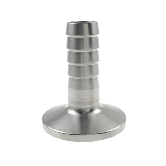 TC34barb_2 304 SS ステンレス鋼サニタリー TC 34 mm に 1/2" OD ゴム ホース バーブ アダプター