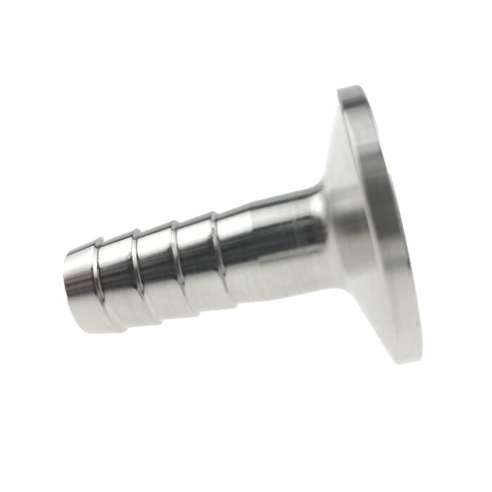 TC34barb_6 304 SS ステンレス鋼サニタリー TC 34 mm に 1/2" OD ゴム ホース バーブ アダプター