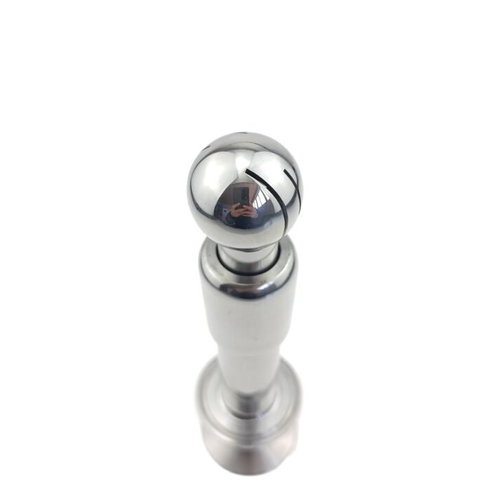 TCCIPCLEANINGBALL_3_c012b715-6f9e-4400-8c16-595e7edb30a6 360-Degree Rotating CIP Spray Ball with 1.5" Tri-Clamp Inlet and Cap in SS304 Stainless Steel