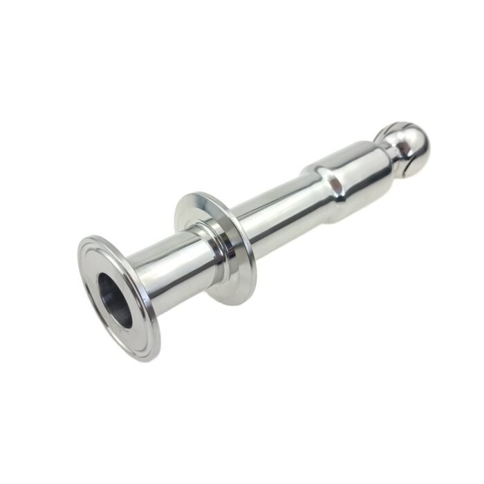TCCIPCLEANINGBALL_4_1ab397ac-ffbd-4dca-8425-be5332205625 360-Degree Rotating CIP Spray Ball with 1.5" Tri-Clamp Inlet and Cap in SS304 Stainless Steel