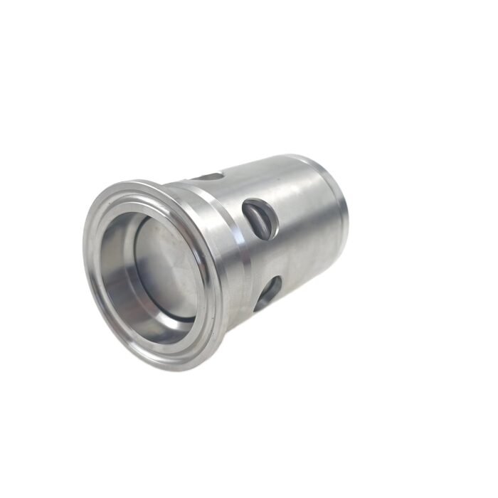 TCPRV_7 Válvula de vácuo e alívio de pressão de 1,5" Tri Clamp de aço inoxidável 304 - Opções de 15 ou 30 PSI