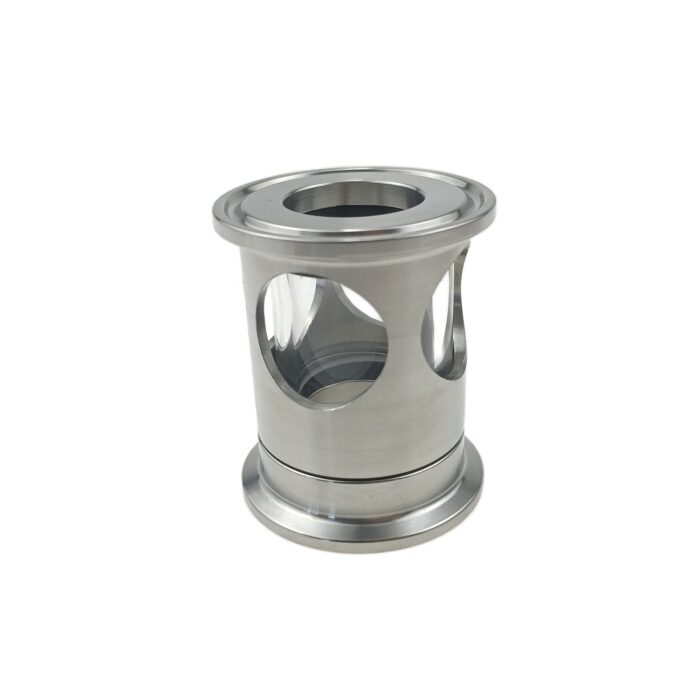 1.5" Tri Clamp MICRO Inline Compact Sight Glass - 2.25" Length, SS304 Stainless Steel