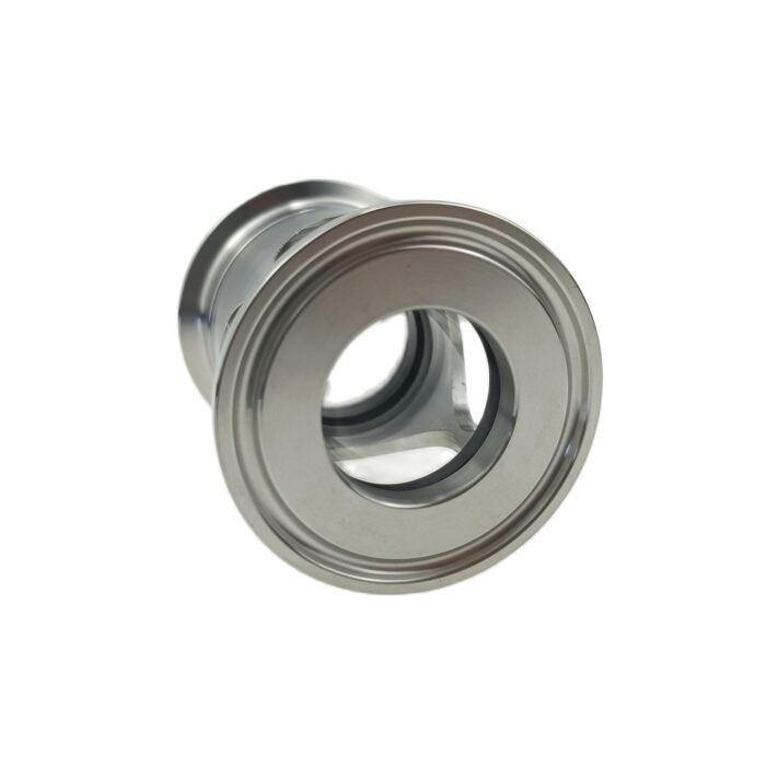 TCcompactsightglass_8 1.5" Tri Clamp Micro Inline Compact Sight Glass - 2.25" Length in SS304 Stainless Steel