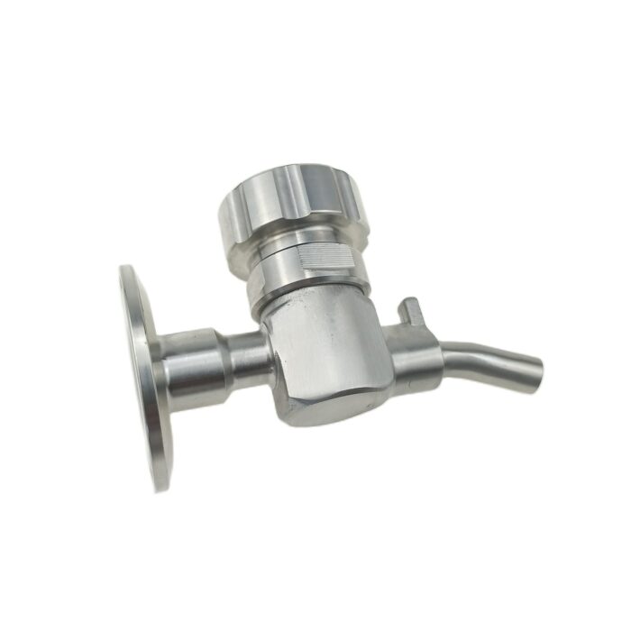 1.5" Tri Clover Compatible Zwickel Style Sample Valve with EPDM Sealing