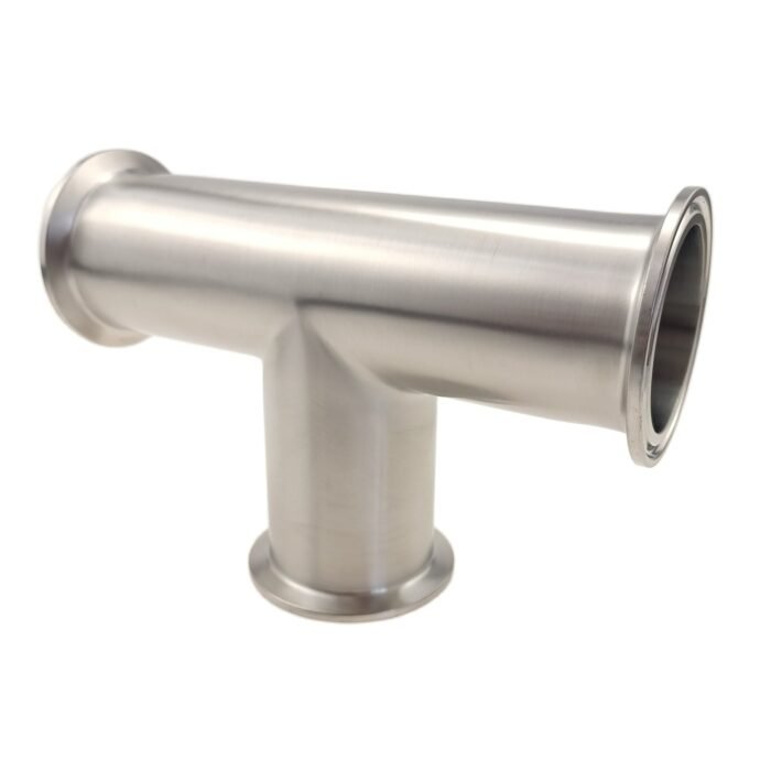 TCtees_4 Stainless Steel 304 Tri Clamp 3-Way Tee Adapter - Sanitary Fitting