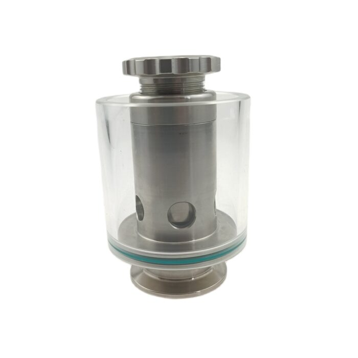 1"/1.5" Tri Clamp Compact Non-Scaled Adjustable Pressure Relief Valve (PRV) 0.2-2.2 Bar/Psi