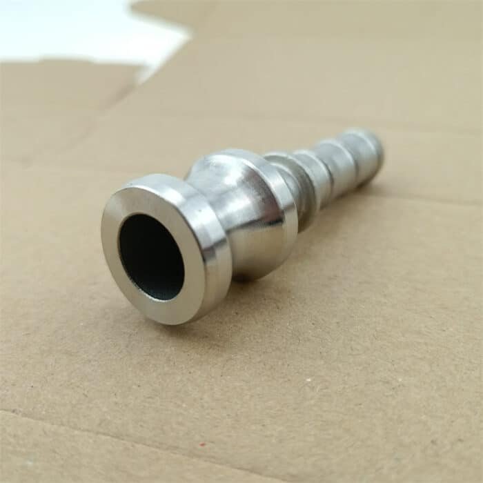 camandgrooveadapter_15 Universal Type E Cam and Groove Hose Fitting: 1/2" Male Plug to 1/2" Hose Barbed in SS304 Stainless Steel