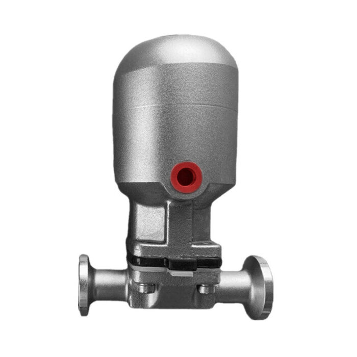Hygienic 1/2" Pneumatic Actuated Diaphragm Valve in SS316L Stainless Steel