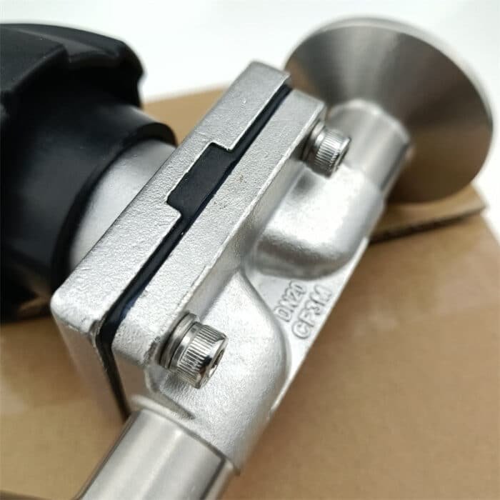 diaphragmvalve_16 Tri Clover-Compatible SS316L Diaphragm Valve with EPDM + PTFE Sealing