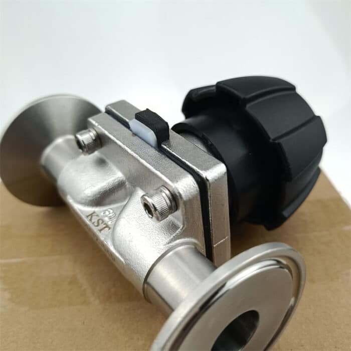 diaphragmvalve_17 Tri Clover-Compatible SS316L Diaphragm Valve with EPDM + PTFE Sealing