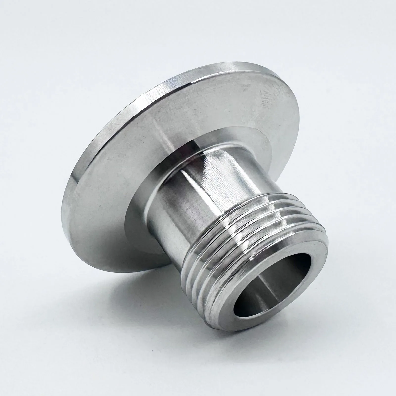 Adaptor Selang Taman Pria 1,5 "Tri Clamp ke 3/4" GHT - Konektor Cepat Baja Tahan Karat 304