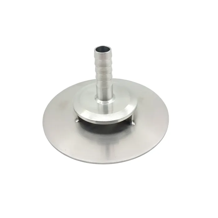 hosebarbplate_21 Homebrew Kettle Keg Sparge Diffusion Plate with 1/2" Hose Barb - Stainless Steel 304 Brewing Equipment for Mash Tuns