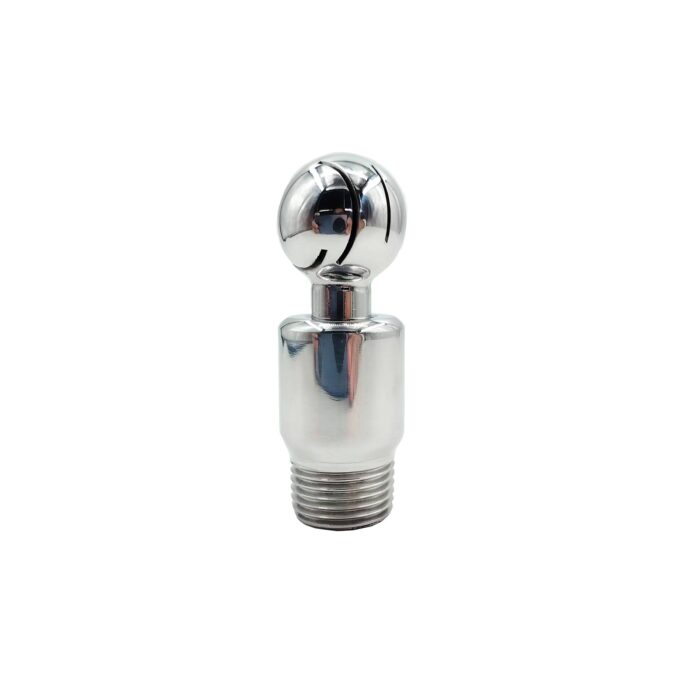 Mini Rotating Spray Ball with 1/2" Male NPT Connection – 304 Stainless Steel CIP