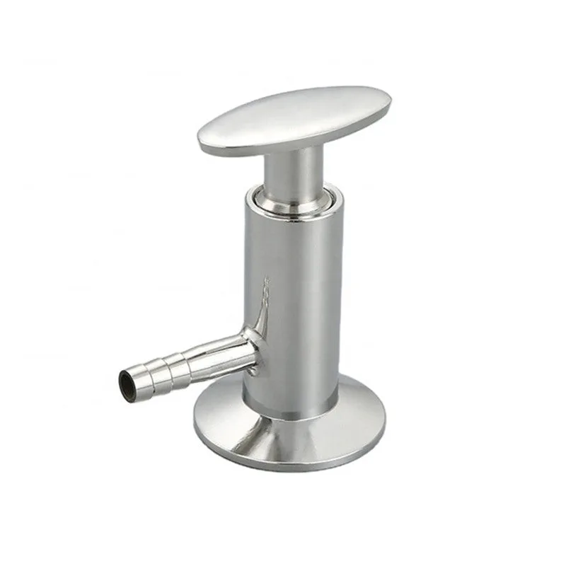 Sanitary 1.5" Tri-Clamp Compatible Silicone Sealing for 3/8" Sample Valve