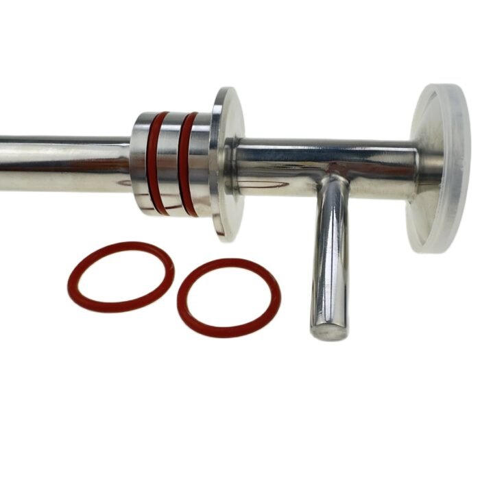 tc 1.5" TC x 1.5" TC x 0.75" Diameter Upgrade Tri-Clamp Fermenter Racking Arm Pickup Pipe and Dip Tubing