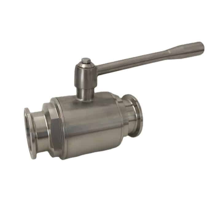 tcballvalves304_10 Шаровой кран Tri Clover с туманным дизайном и седлом из нержавеющей стали 304 PTFE