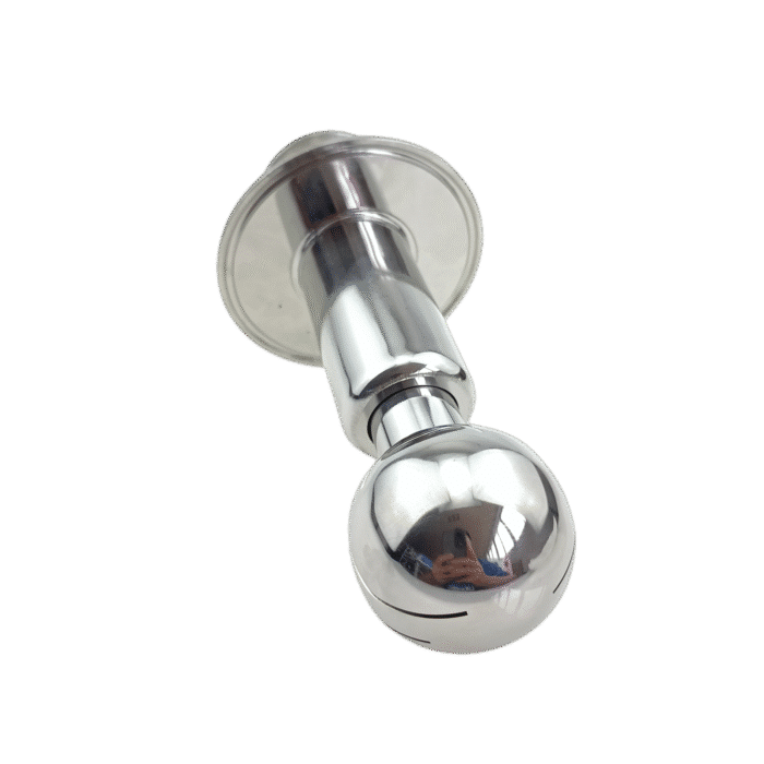 triclampcipcleaningball_7 360-Degree Rotating CIP Spray Ball with 1.5" Tri-Clamp on 3" Tri-Clamp Cap