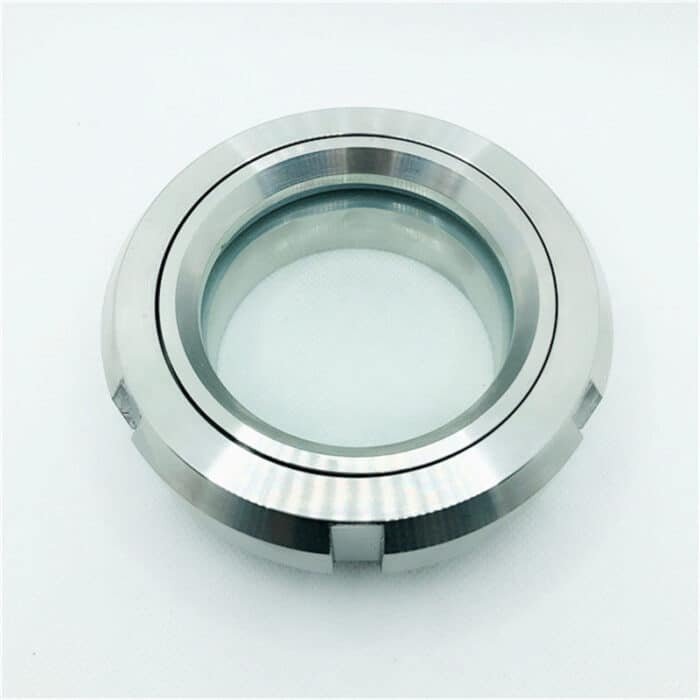unionsightglass_2 Sanitary Welding Large Port Union Sight Glass - Stainless Steel 304 & SS316