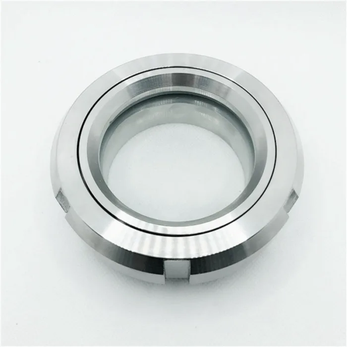 unionsightglass_2_1 Sanitary Welding Large Port Union Sight Glass - Stainless Steel 304 & SS316