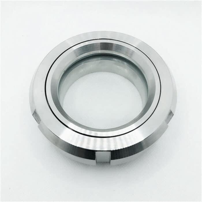 Sanitary Welding Large Port Union Sight Glass - Stainless Steel 304 & SS316