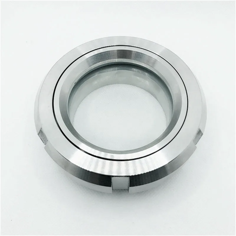unionsightglass_2_1 Sanitary Welding Large Port Union Sight Glass - Stainless Steel 304 & SS316
