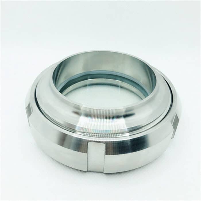 unionsightglass_4 Sanitary Welding Large Port Union Sight Glass - Stainless Steel 304 & SS316