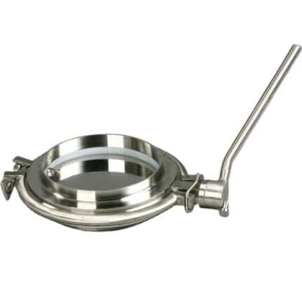 Demountable Hygienic SS316L Stainless Steel Tank Bottom Butterfly Valves